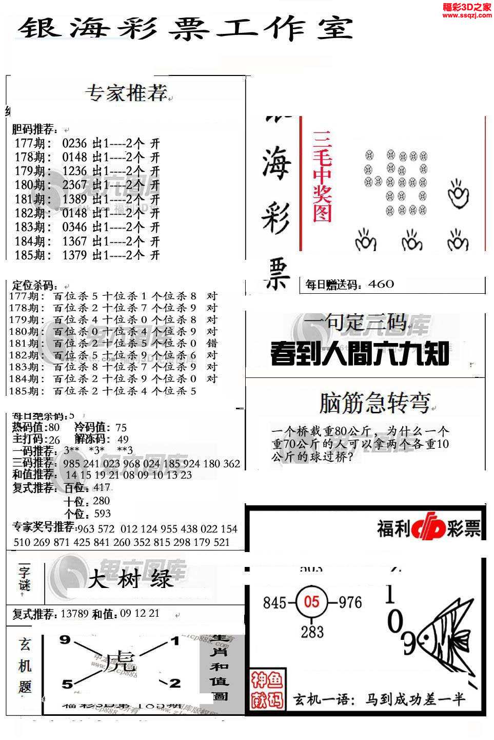 3d图谜 3d布衣图库 3d17185期银海布衣图         3d17185期北盟天机