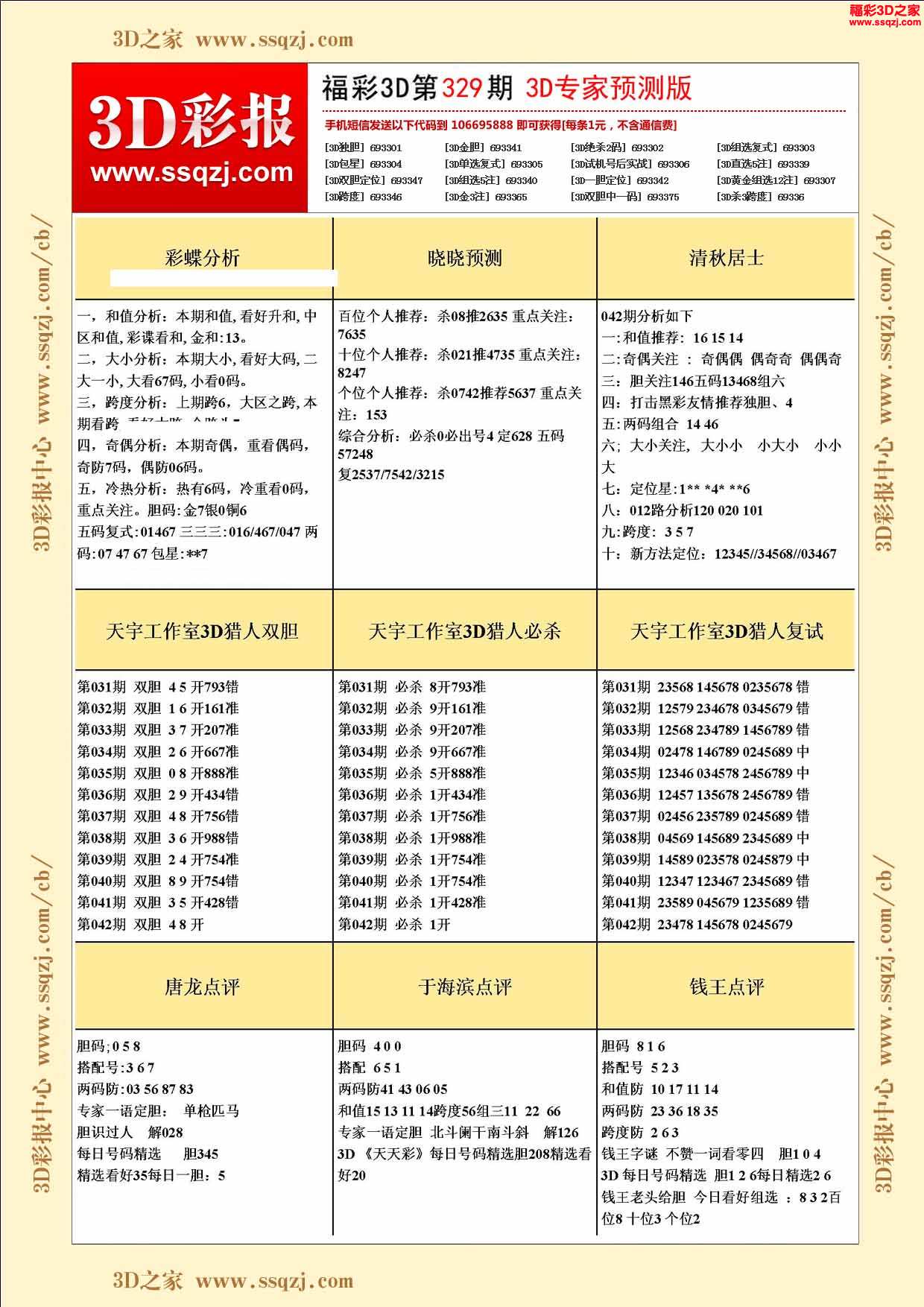 3d2021329期福彩3d專家預測版