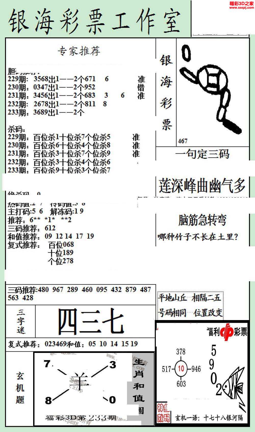 3d圖謎 3d布衣圖庫 3d16233期銀海布衣圖 3d16233期北盟天機圖