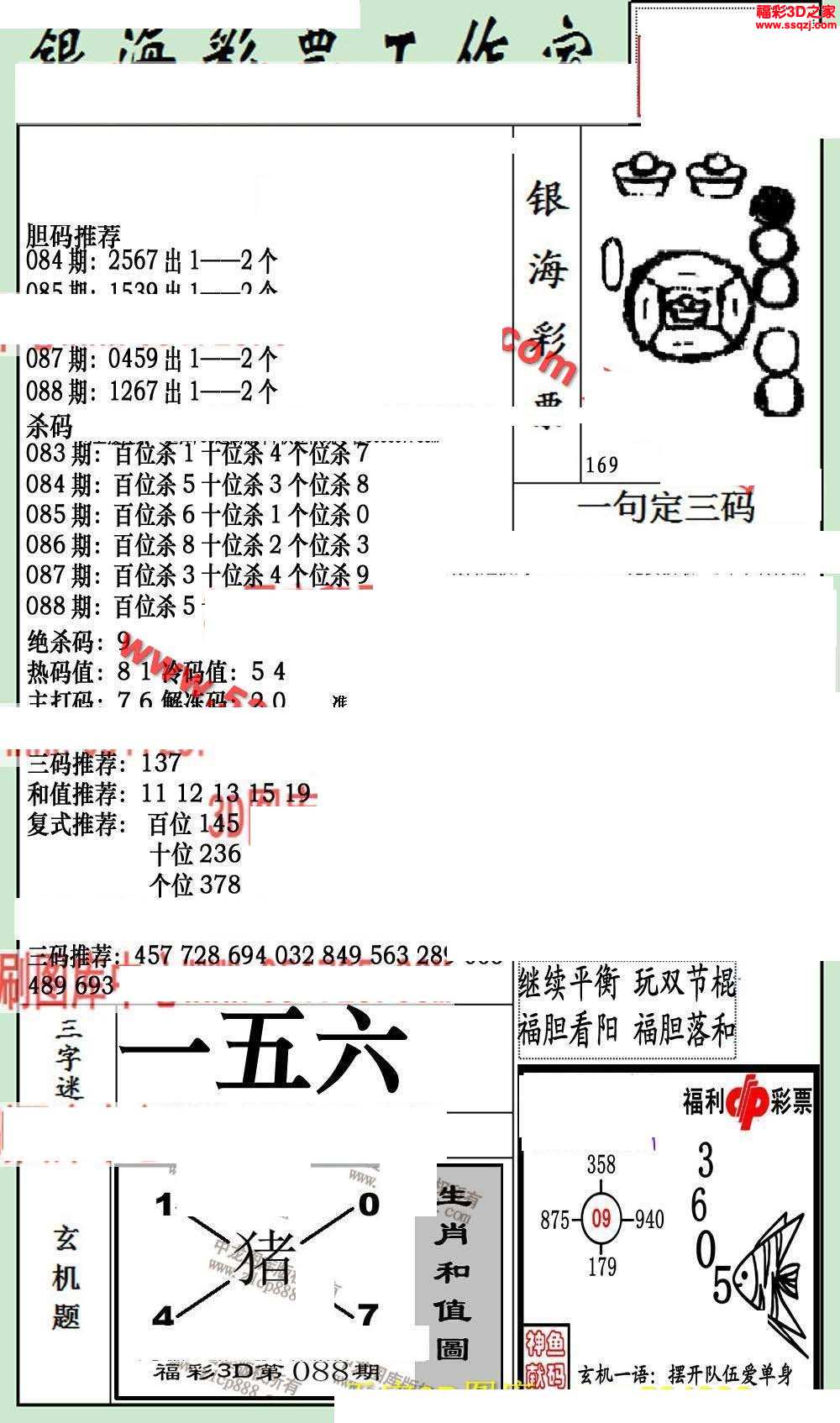 3d圖謎 3d布衣圖庫 3d17088期銀海布衣圖 3d17088期北盟天機圖