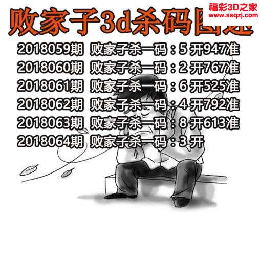 3d18064期败家子杀码图 5连准
