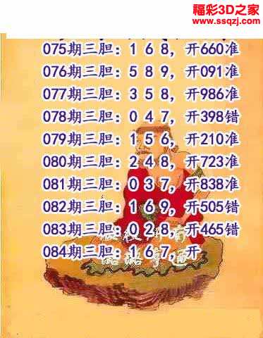 3d2022084期彩彩藏机图
