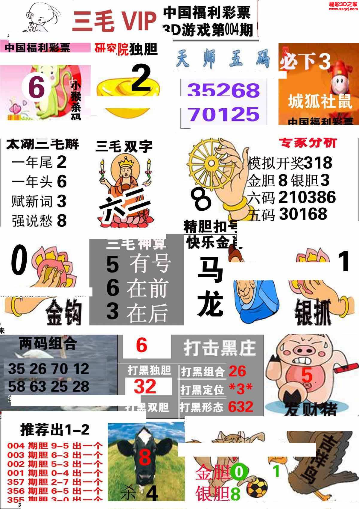 3d2023004期三毛图库第二版_3d三毛图库_3d之家